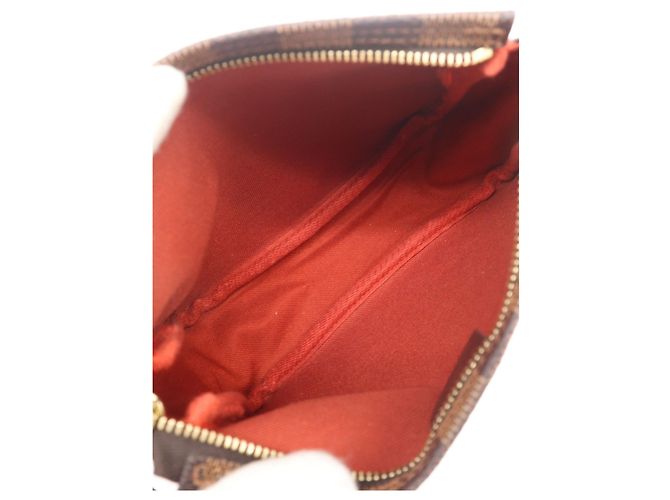 Louis Vuitton Brown Damier Ebene Trousse Pochette - vista 4