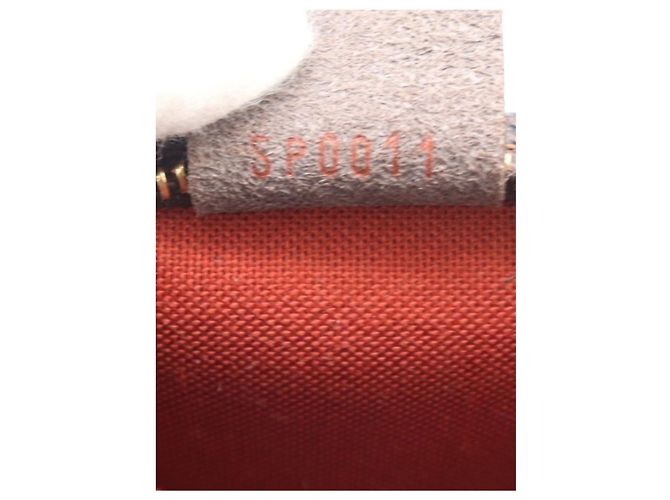Louis Vuitton Brown Damier Ebene Trousse Pochette - vista 6