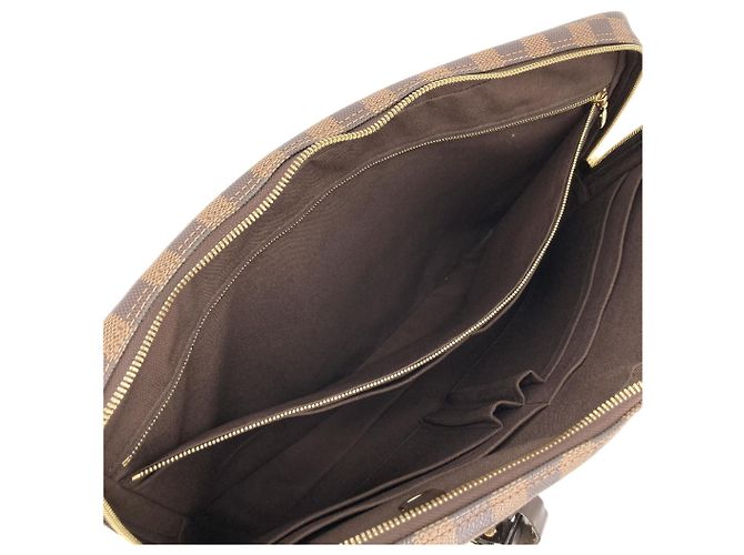 Louis Vuitton Brown Damier Ebene Porte Documents Voyage PM - vista 14