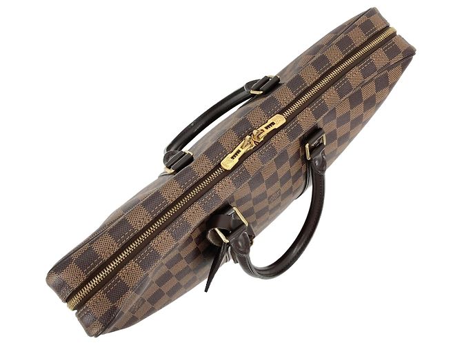 Louis Vuitton Brown Damier Ebene Porte Documents Voyage PM - vista 15