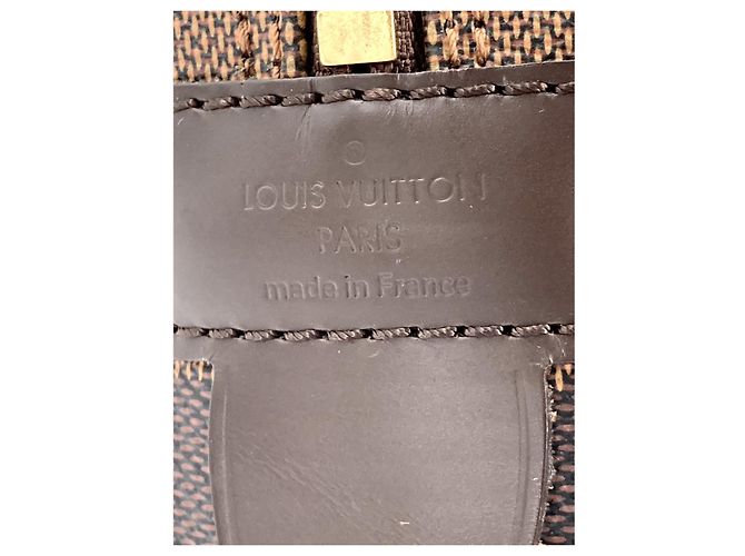 Louis Vuitton Brown Damier Ebene Porte Documents Voyage PM - vista 3
