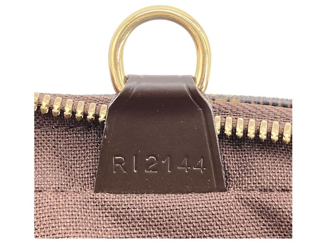 Louis Vuitton Brown Damier Ebene Porte Documents Voyage PM - vista 8