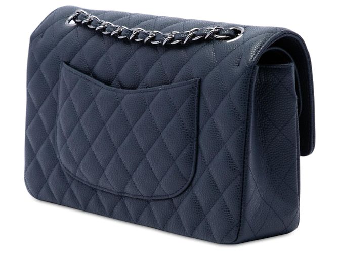 Chanel Blue Medium Classic Caviar Double Flap - vista 2