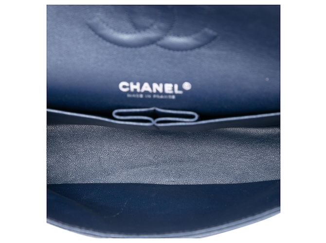 Chanel Blue Medium Classic Caviar Double Flap - vista 4