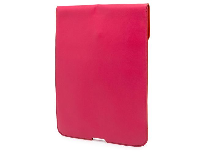 Custodia per iPad LOEWE in vitello rosa Anagram - vista 2