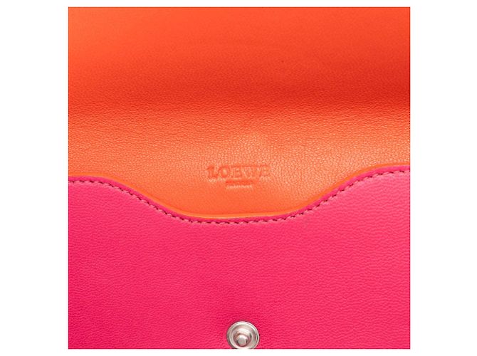 Custodia per iPad LOEWE in vitello rosa Anagram - vista 5