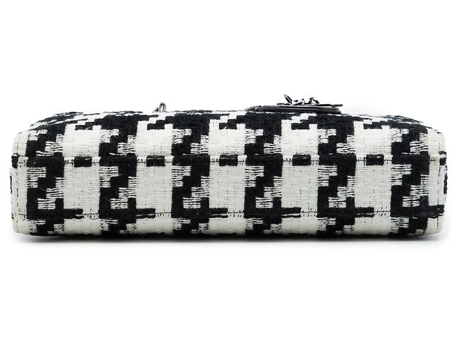 Dior Black Medium Canvas Macro Houndstooth Lady D Joy - vista 3