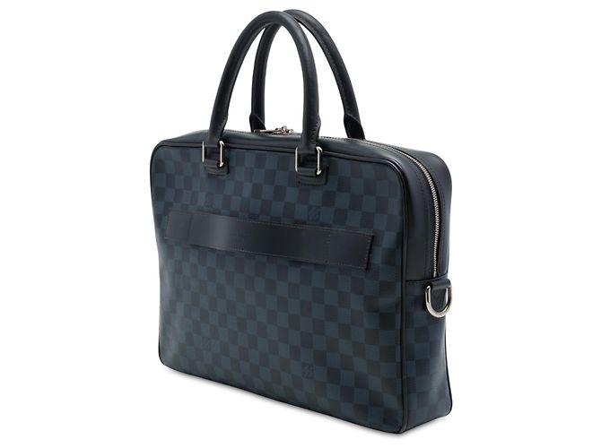 Louis Vuitton Blue Damier Cobalt Porte Documents Business Bag - Ansicht 2