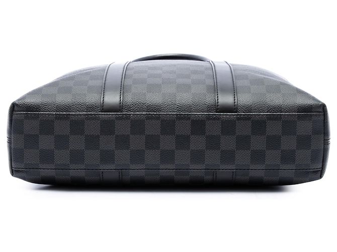Borsa Tote Louis Vuitton Anton Damier Graphite Nero - vista 3