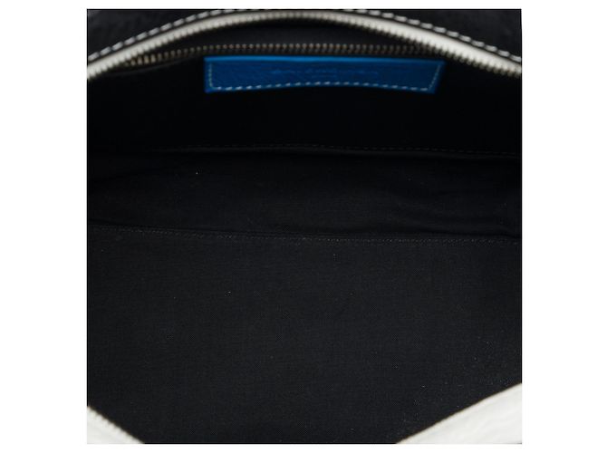 Balenciaga Borsa Shopper Bazar in pelle di agnello blu S - vista 4
