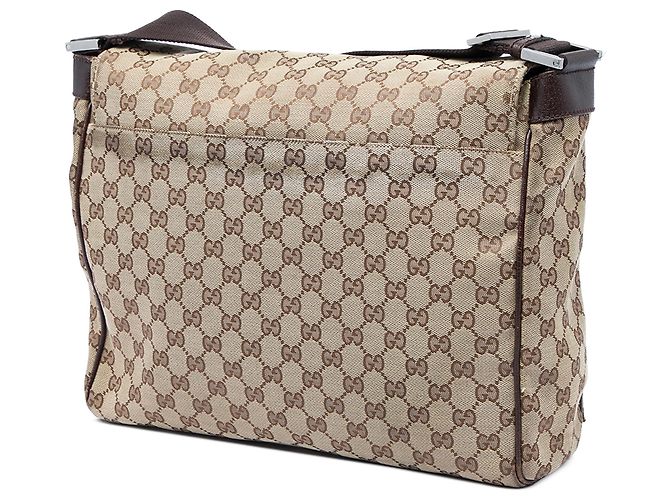 Borsa a tracolla Gucci Beige GG Canvas - vista 2