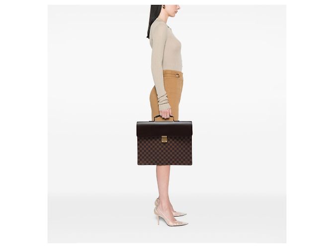 Louis Vuitton Brown Damier Ebene Altona GM - Ansicht 6