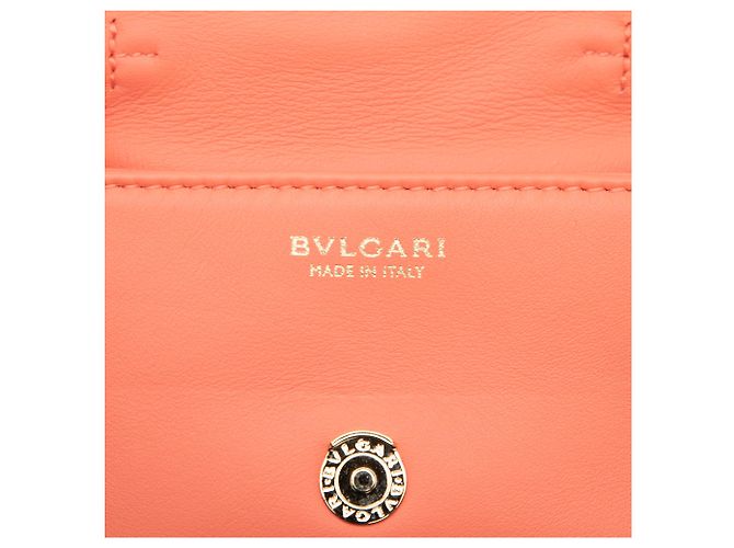 Bulgari Bvlgari Orange Micro Leather Serpenti Cabochon Crossbody - vista 5