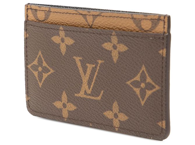 Portacarte Louis Vuitton Brown Monogram Reverse - vista 2