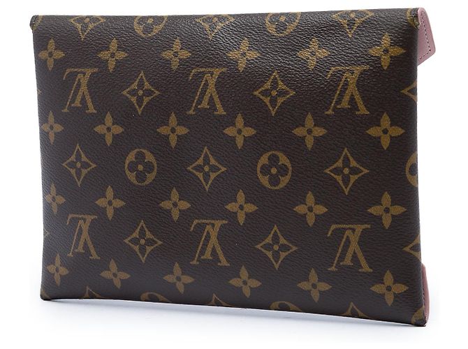 Louis Vuitton Brown Monogram Pochette Kirigami GM - vista 2