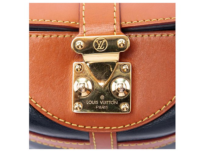 Bucket Bolsa Duffle Louis Vuitton em couro de bezerro azul e Monogram Reverse - vista 5