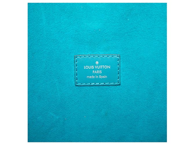Louis Vuitton Blue Epi Neverfull MM - Ansicht 5