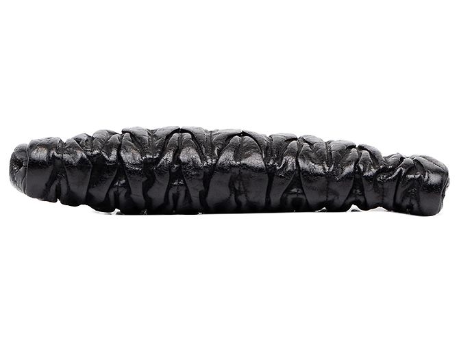 Clutch de muñeca Miu Miu en Nappa Matelassé negro - vista 3
