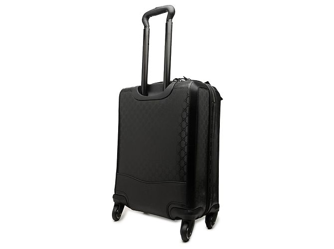Trolley Gucci con Stampa GG Nera - vista 2