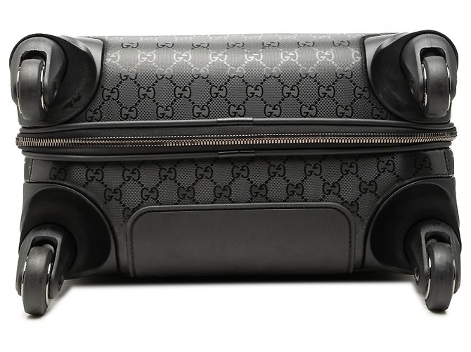 Trolley Gucci con Stampa GG Nera - vista 3