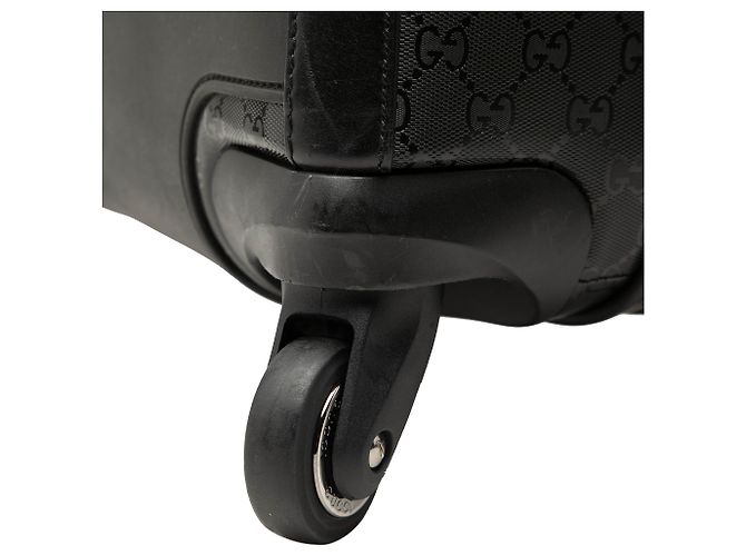 Trolley Gucci con Stampa GG Nera - vista 6