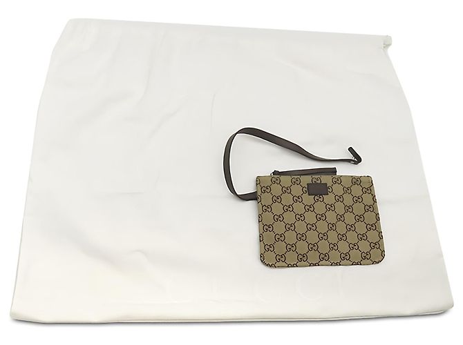 Tote Gucci Large GG Canvas Beige - vista 6