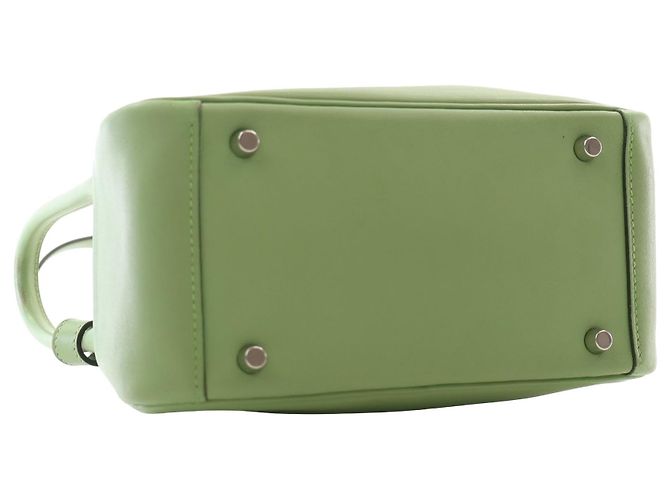 Hermès Green Mini Swift Lindy 20 - vista 13