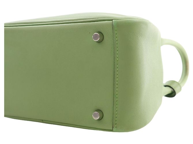 Hermès Green Mini Swift Lindy 20 - vista 14