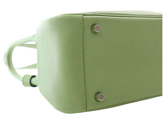 Hermès Green Mini Swift Lindy 20 - vista 15
