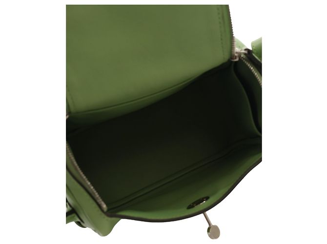 Hermès Green Mini Swift Lindy 20 - vista 4