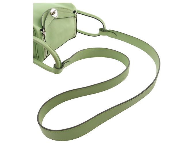 Hermès Green Mini Swift Lindy 20 - vista 9