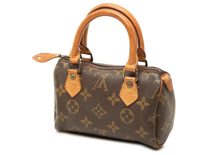 Louis Vuitton Brown Monogram Mini Speedy HL - vista 2