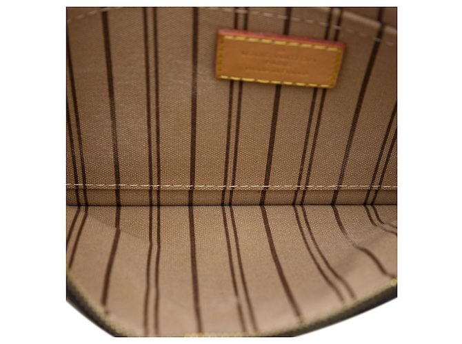 Louis Vuitton Brown Monogram Neverfull MM Pouch - Ansicht 4