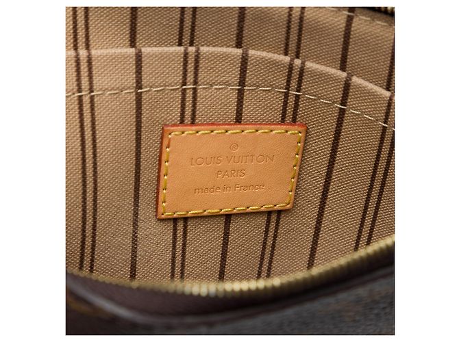 Louis Vuitton Brown Monogram Neverfull MM Pouch - Ansicht 5