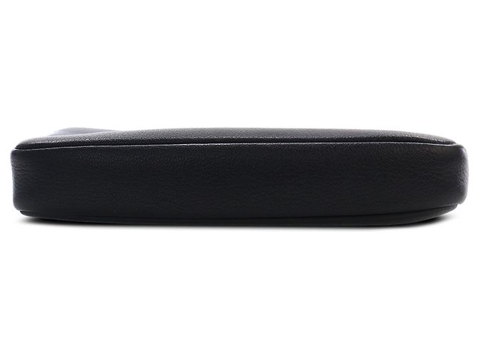 Portafoglio Chanel Black CC Calfskin Double Zip Wallet On Chain - vista 3