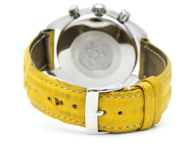 Orologio OMEGA Speedmaster Michael Schumacher Quadrante Giallo 3510.12 - vista 5