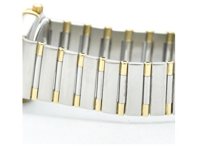 Orologio Omega Constellation da donna in acciaio e oro 18K - vista 3