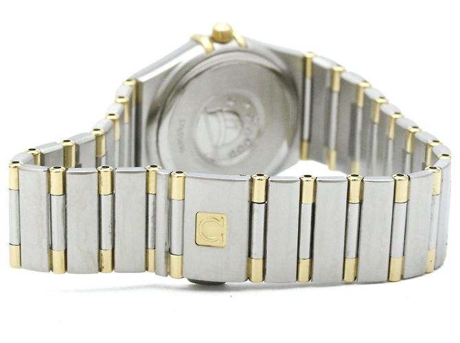 Orologio Omega Constellation da donna in acciaio e oro 18K - vista 5