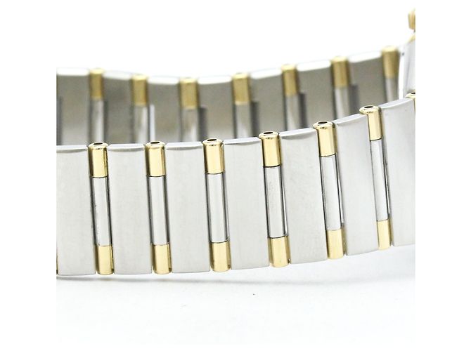 Orologio Omega Constellation da donna in acciaio e oro 18K - vista 7