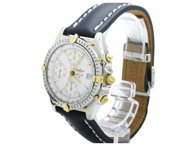 Orologio Automatico Breitling Chronomat 18K Gold Steel - vista 2