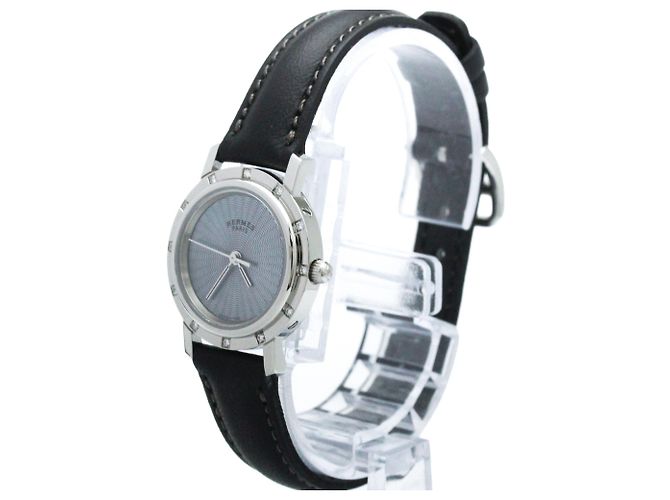 Hermès Orologio HERMES Clipper Steel Quartz da donna CL4.230 - vista 2