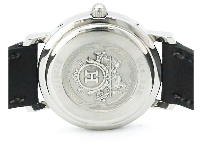 Hermès Orologio HERMES Clipper Steel Quartz da donna CL4.230 - vista 6