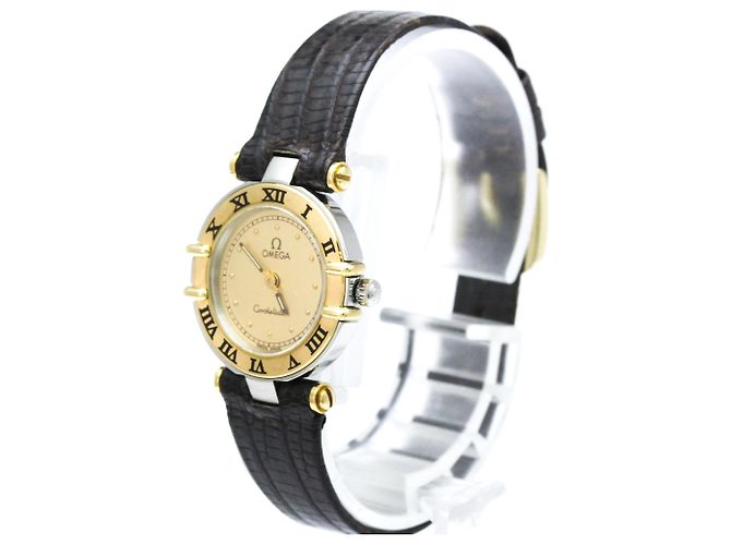Orologio da donna OMEGA Constellation 18K Gold Quartz - vista 2
