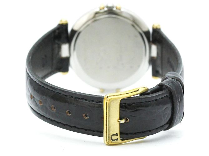 Relógio de pulso masculino Omega Constellation Date em ouro 18K e aço - vista 5