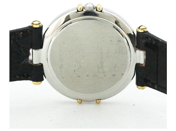Relógio de pulso masculino Omega Constellation Date em ouro 18K e aço - vista 6