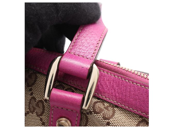 Borsa Tote Gucci Abbey GG Canvas - vista 10