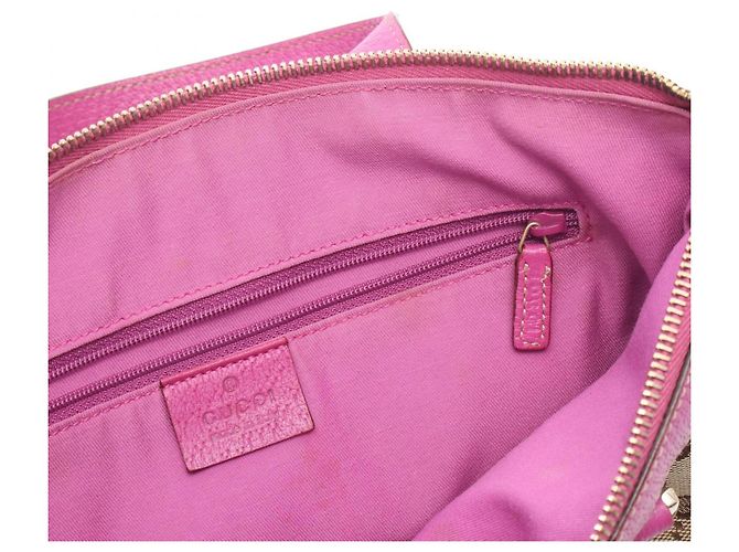 Borsa Tote Gucci Abbey GG Canvas - vista 19