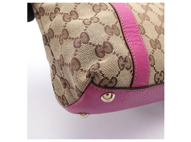 Borsa Tote Gucci Abbey GG Canvas - vista 5