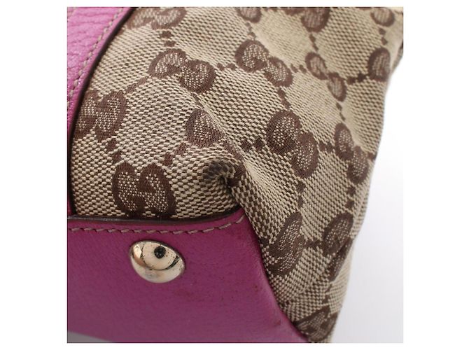 Borsa Tote Gucci Abbey GG Canvas - vista 6