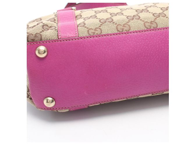 Borsa Tote Gucci Abbey GG Canvas - vista 7